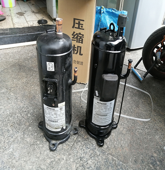 旌阳中央空调压缩机的更换维修